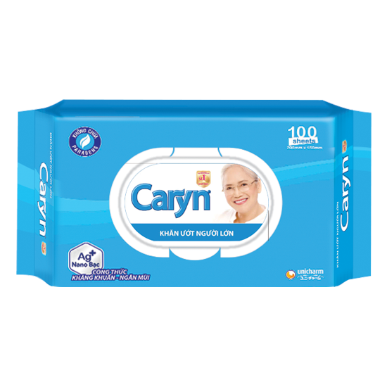Caryn wet wipe PKG